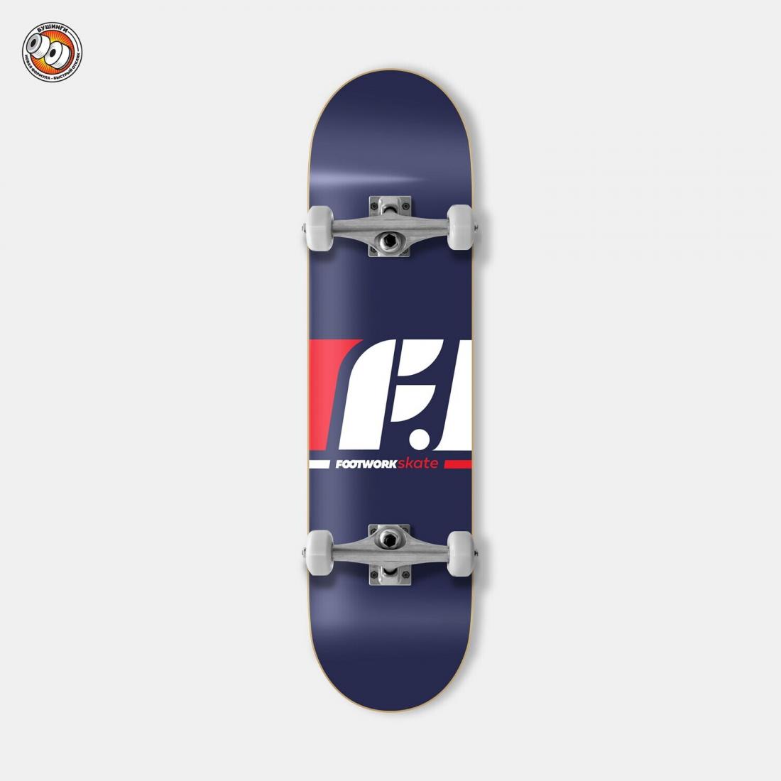 фото Скейтборд в сборе footwork logo navy