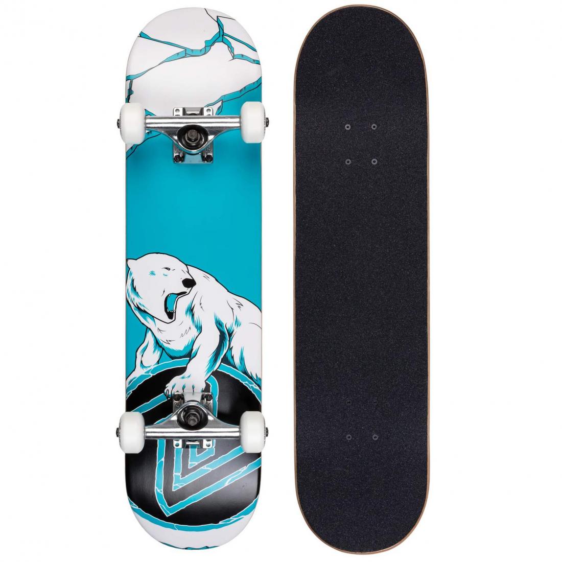 Комплект скейтборд MINI POLAR BEAR Z-Flex, цвет синий, размер 7.25 - фото 1