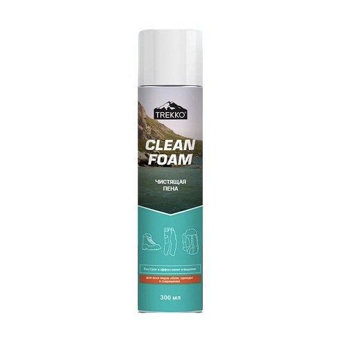 

*Чистящая пена для всех материалов и типов тканей Trekko Clean Foam