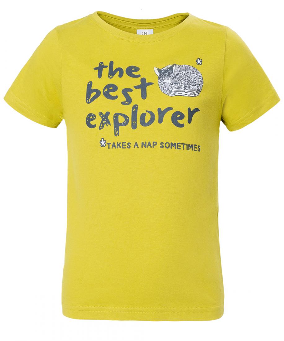 

Футболка Explorer Boy Детская, Желтый, Футболка Explorer Boy Детская