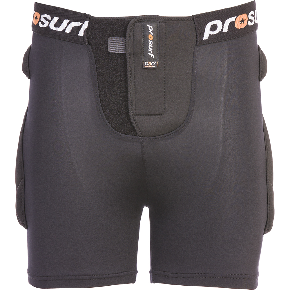 Защитные шорты PROTECTION SHORT Pro Surf, цвет черный 1, размер S - фото 1