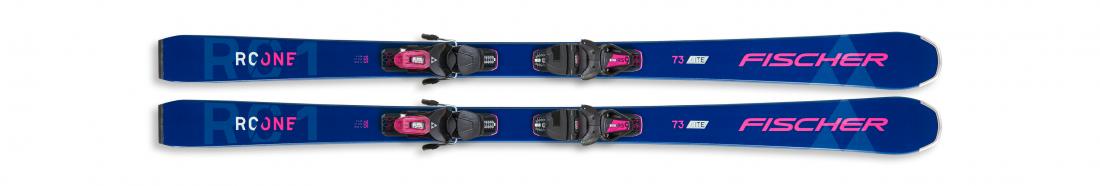 Женский горнолыжный комплект RC ONE LITE 73 SLR + RS 9 SLR Fischer, цвет т. синий, размер 162