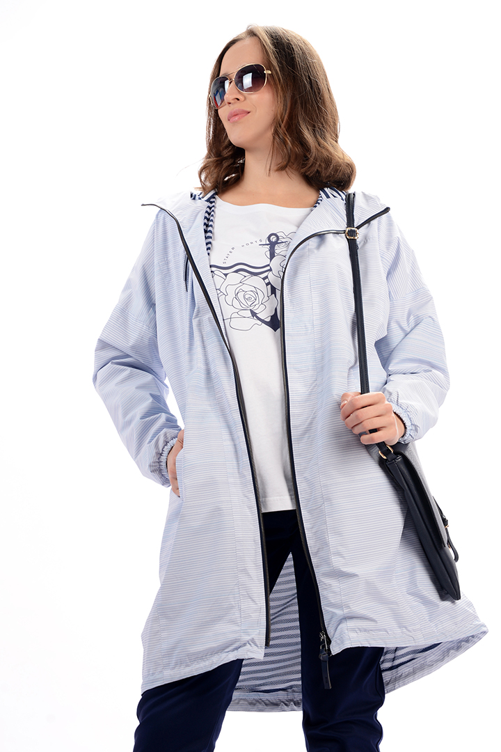 

Плащ 41644, Плащ 41644 (, Св.Голубой/Принт, 164, Серо-голубой