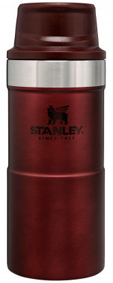 Термокружка Classic Trigger Action Stanley, цвет бордовый, размер 0.35
