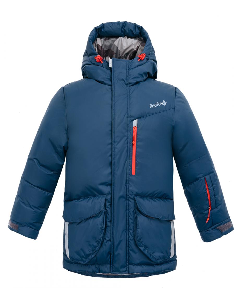 Куртка пуховая Glacier Детская Red Fox, цвет темно-синий, размер 128