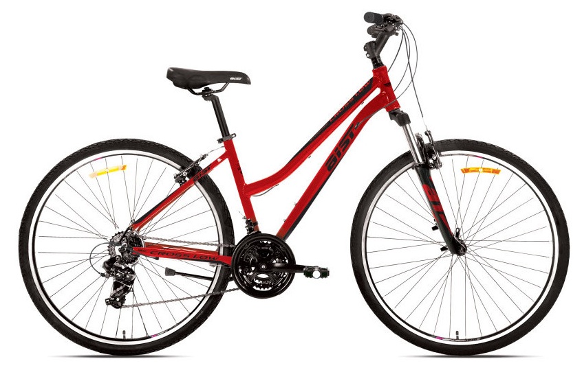 

*Велосипед AIST Cross 1.0 W 28" 2024, Красный, *Велосипед AIST Cross 1.0 W 28" 2024