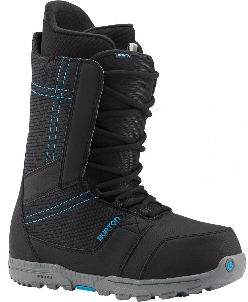 Ботинки сноубордические INVADER Burton, цвет темно-серый, размер 9.5 - фото 1
