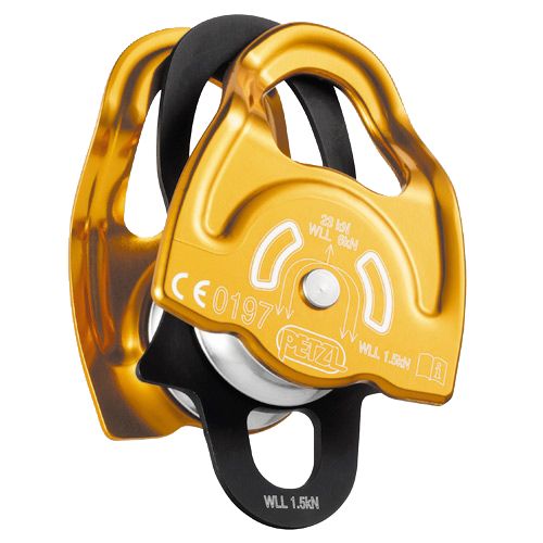 Блочек Gemini Petzl, цвет желтый