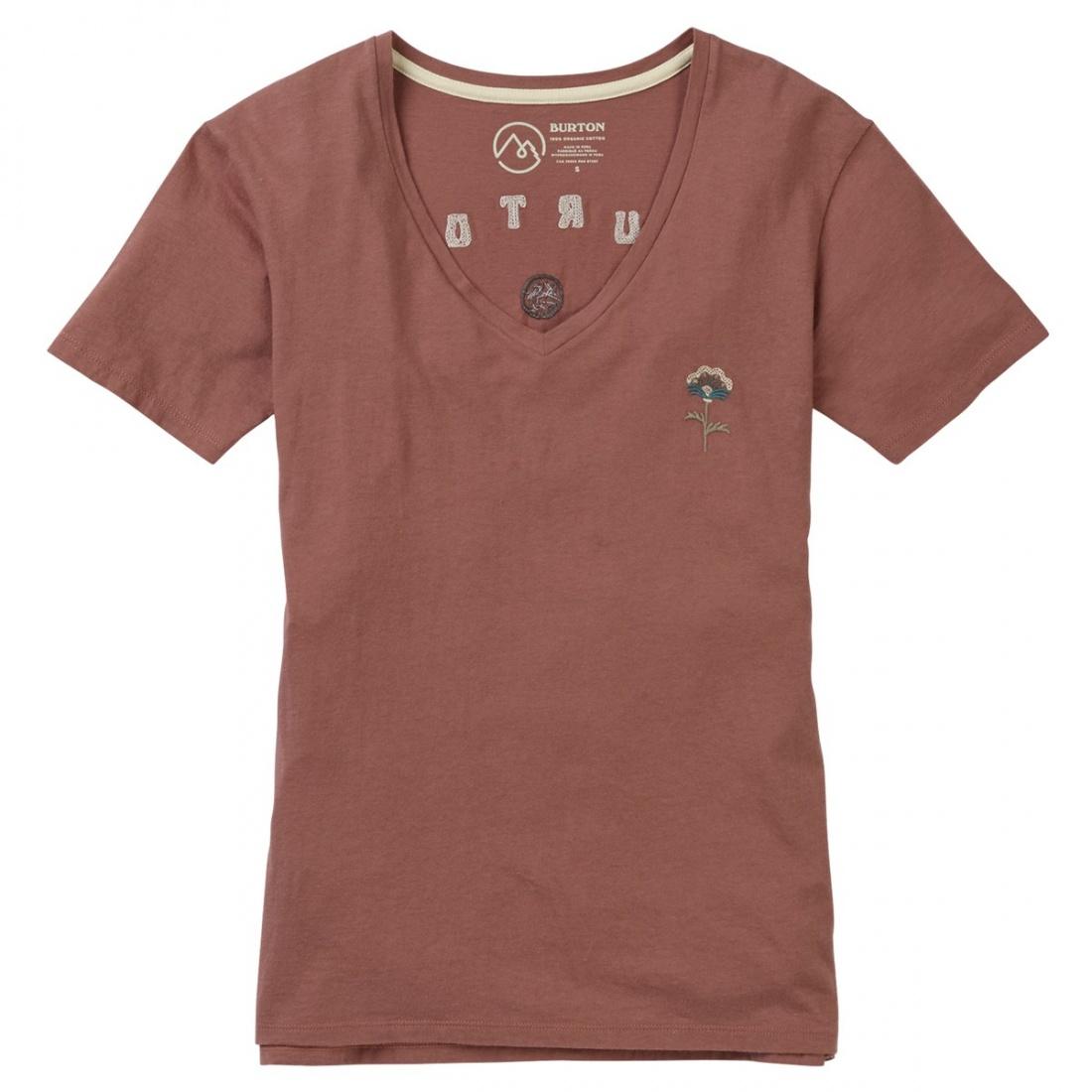 

ФУТБОЛКА Ж ТРИК WB KEELER VNECK SS, Коричневый, ФУТБОЛКА Ж ТРИК WB KEELER VNECK SS