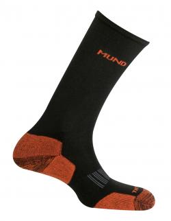 316 Cross Country Skiing носки, 12/15 - чёрный/оранжевый Mund, размер XL 316 Cross Country Skiing носки, 12/15 - чёрный/оранжевый - фото 1