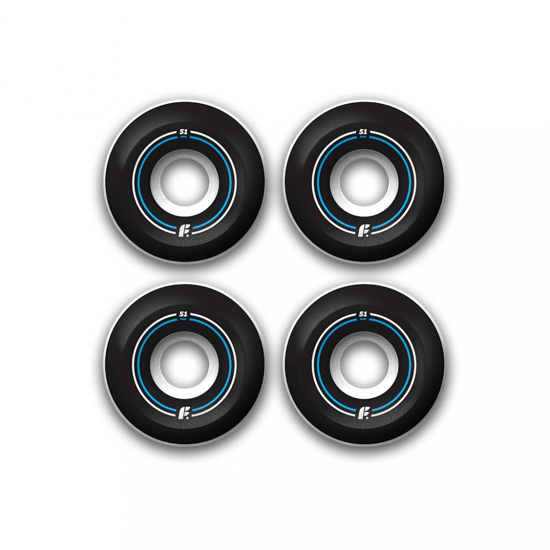 Комплект колес FOOTWORK Footwork, цвет черный 1, размер 52 - фото 1
