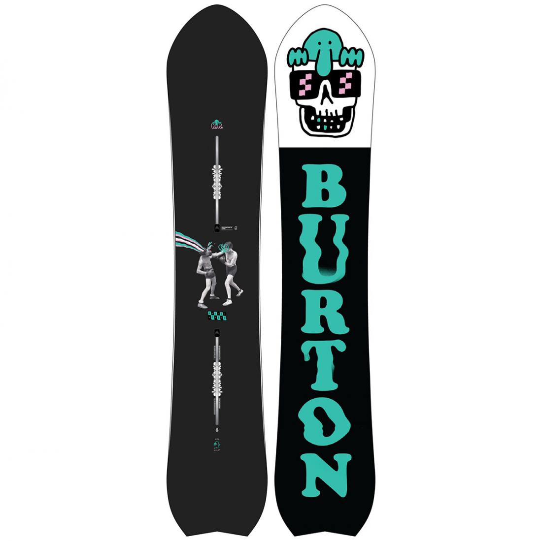 Сноуборд KILROY DIRECTIONAL Burton, цвет черный, размер 158