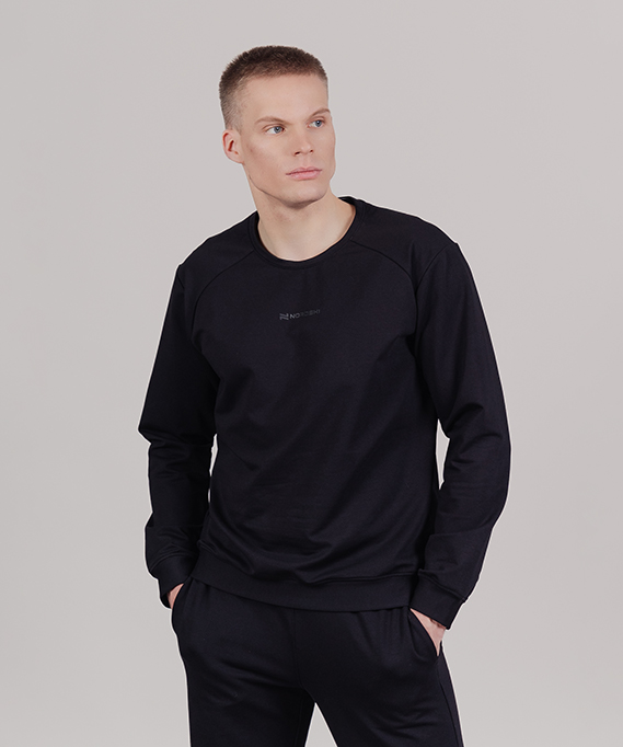 

*Свитшот Nordski Simple Black, Черный 1, *Свитшот Nordski Simple Black