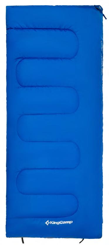 3144 OXYGEN 300 -12C 190x80 спальный мешок (синий, левый) King Camp