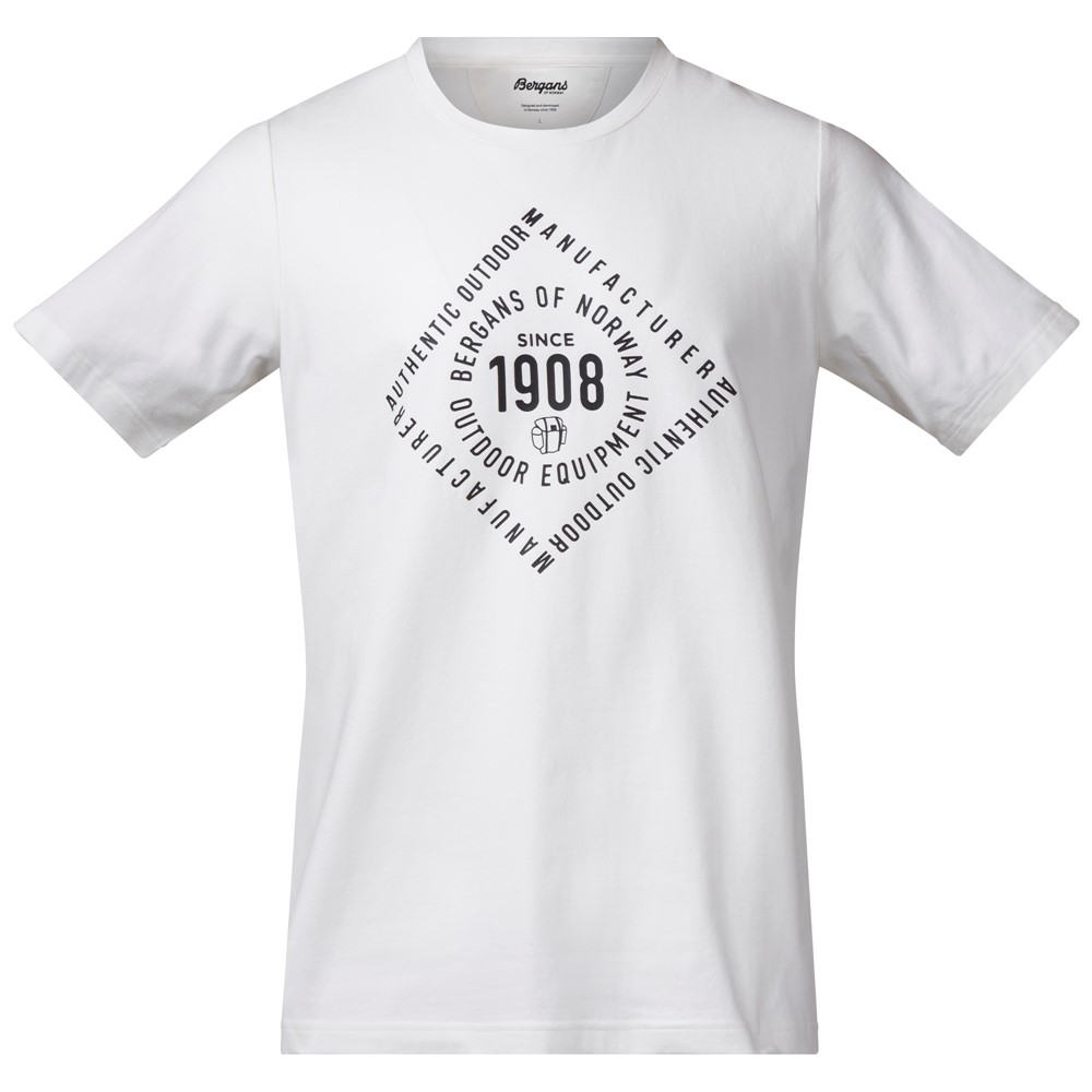 *Футболка Bergans 1908 Tee Белый  