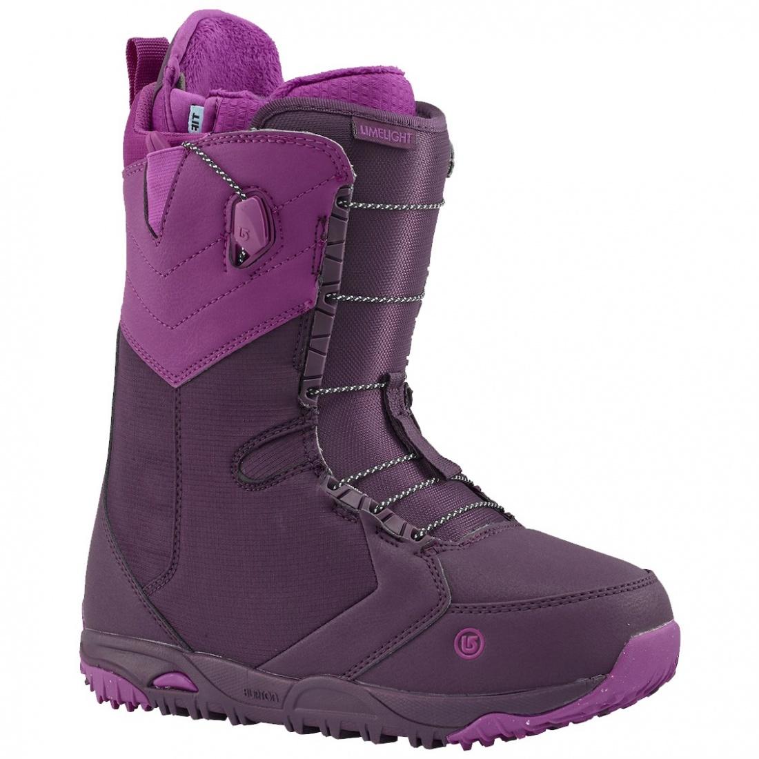 Ботинки сноубордические LIMELIGHT женские Burton, цвет фиолетовый, размер 8