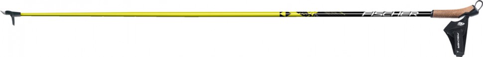 Палки лыж.бег.RC3 CARBON Fischer, цвет желтый, размер 135 - фото 1