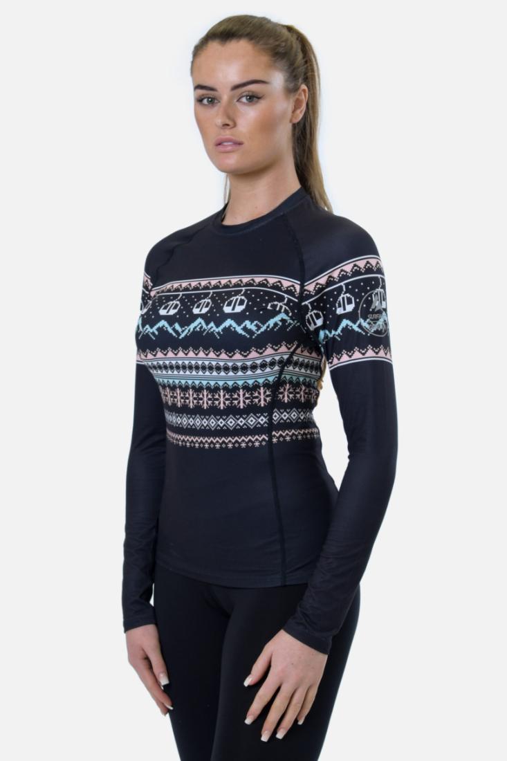 

Термобелье футболка COZY LIMITED EDITION CREW NECK женская, Черно-синий, Термобелье футболка COZY LIMITED EDITION CREW NECK женская