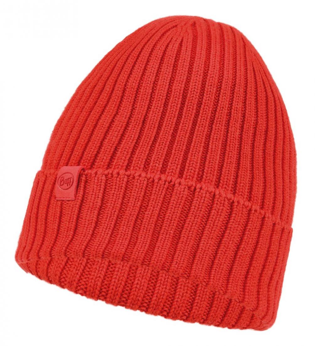 Шапка BUFF KNITTED HATS BUFF Buff, цвет красный 2, размер One Size