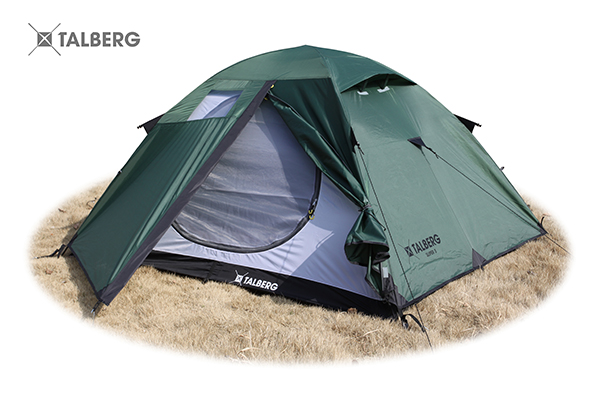 фото Sliper 3 палатка talberg 2019 (зелёный)