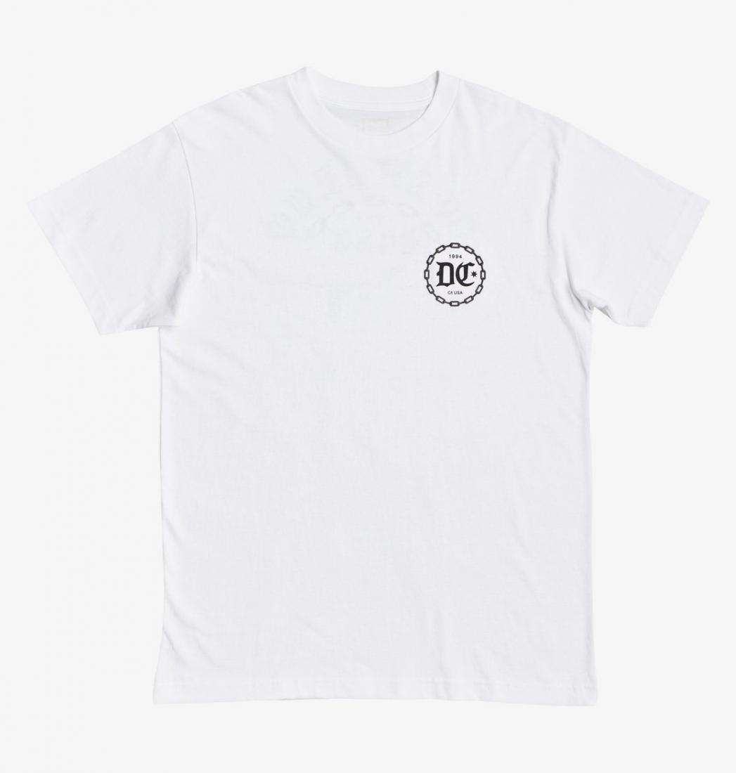 фото Футболка (фуфайка) chained up tss m tees wbb0 муж. dc shoes