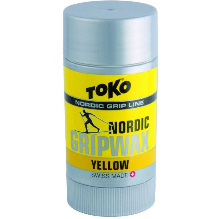 Мазь Nordic GripWax Toko, цвет желтый, размер 25 - фото 1