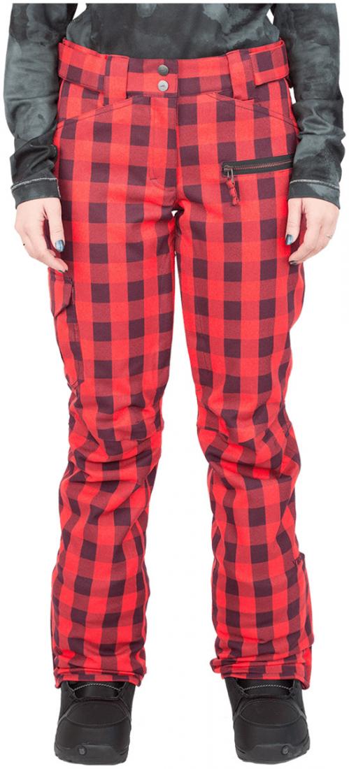 

Штаны сноубордические утепленные Norm женские, Темно-красный, Штаны сноубордические утепленные Norm женские
