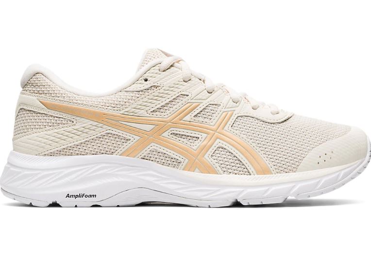 Кроссовки GEL-CONTEND 6 TWIST ЖЕН Asics, цвет бежевый, размер 5.5