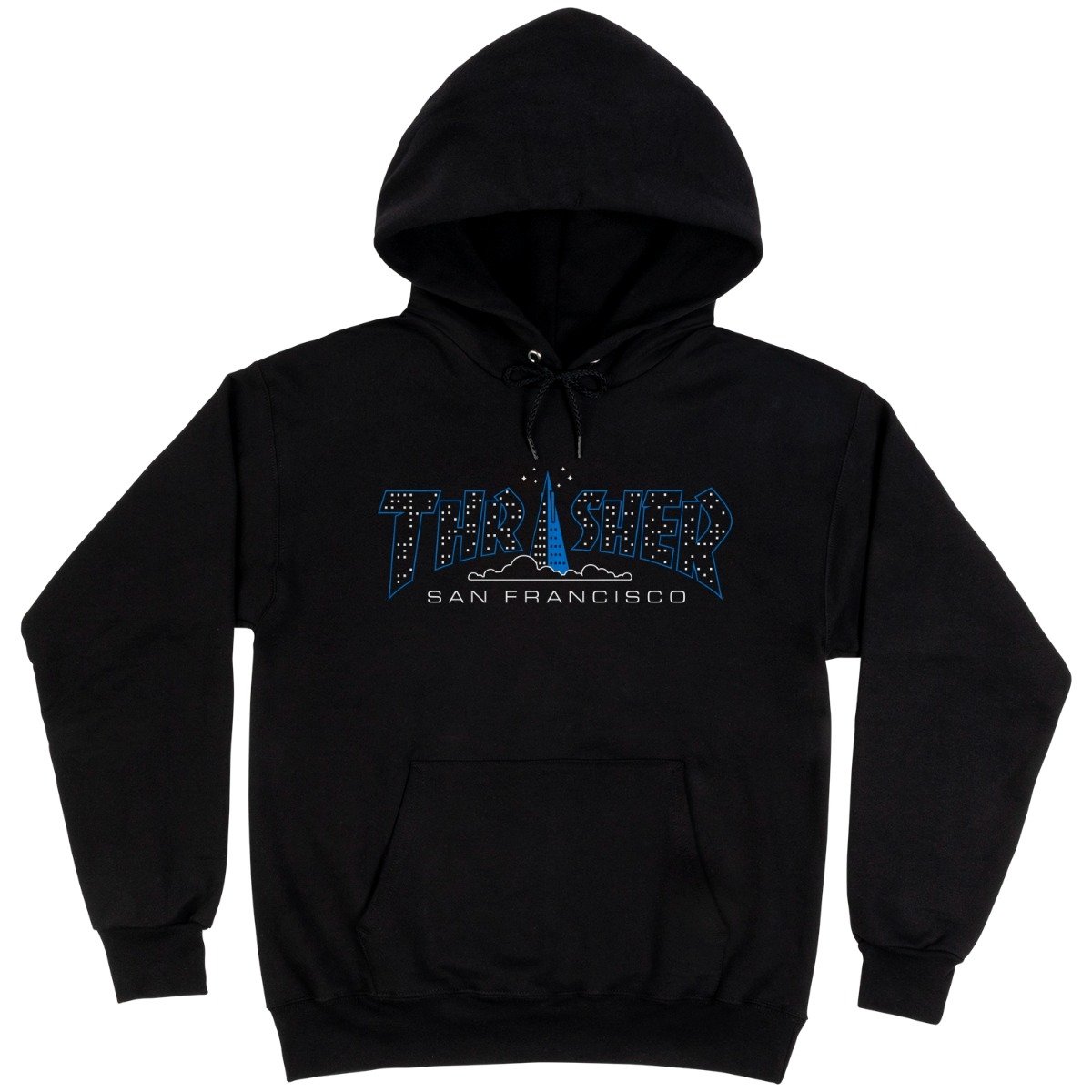 фото Толстовка pyramid hood men's thrasher