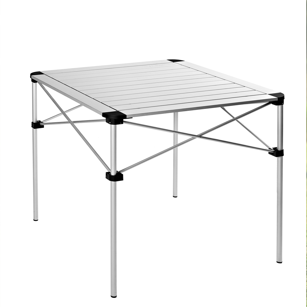 *Стол скл. алюм. Aluminium Rolling Table 70x70x69 King Camp, цвет черный 1