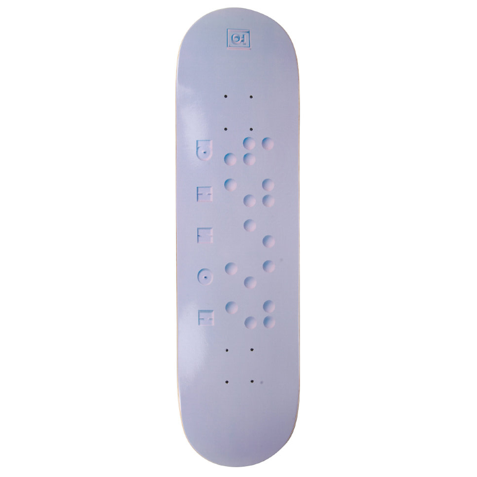 Дека скейтборд Юнион Braille Юнион, цвет белый, размер 8x31 - фото 1