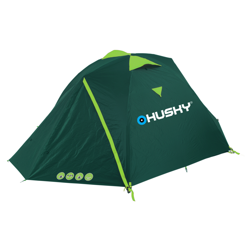 BURTON 2-3 палатка (зеленый) HUSKY