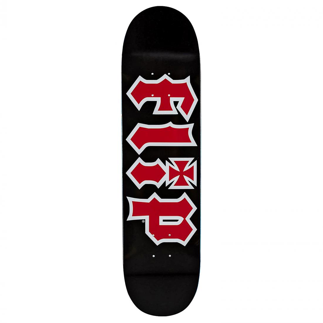 Дека скейтборд Flip Team Hkd Deck Flip, цвет черный 1, размер 8.0