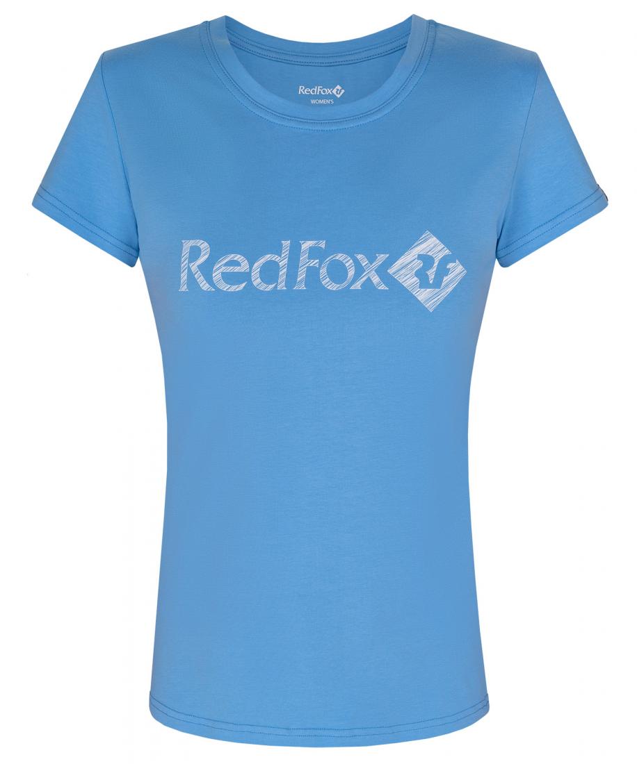 Футболка Red Fox Logo Женская Голубой  