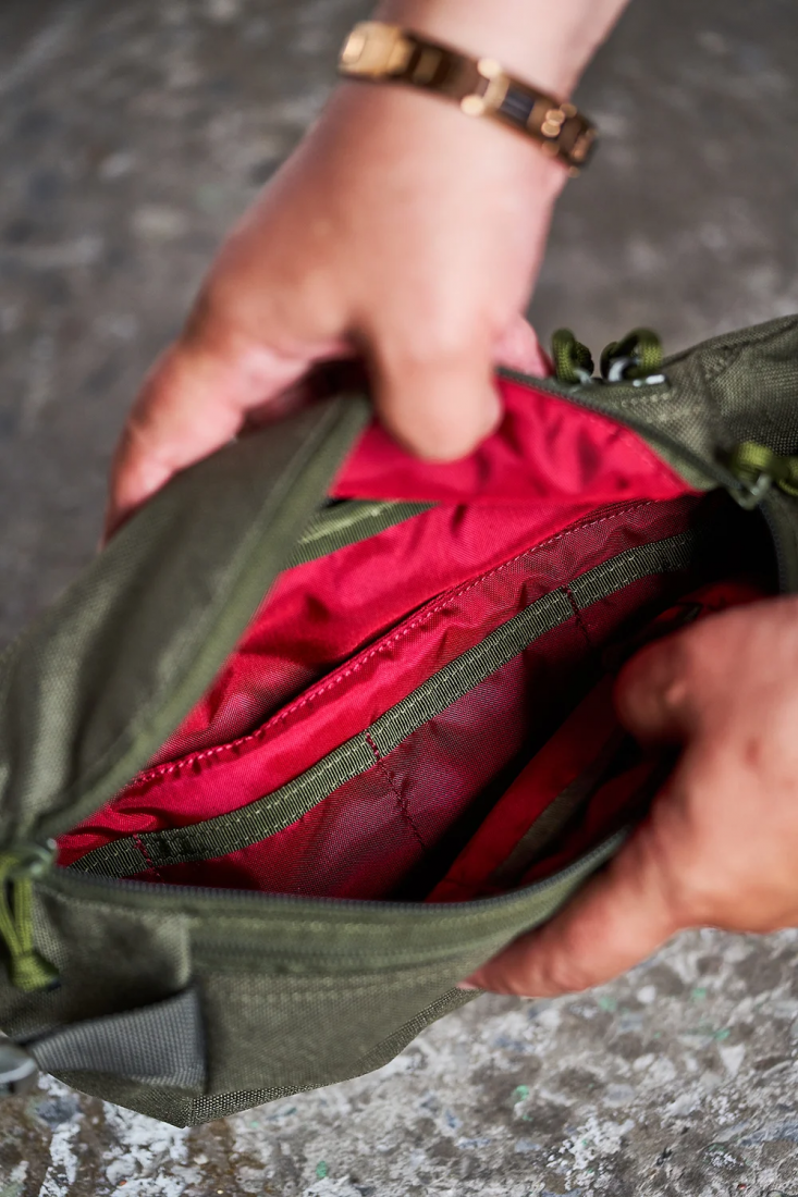 фото *сумка поясная (средняя) hipbag nylon m дяг