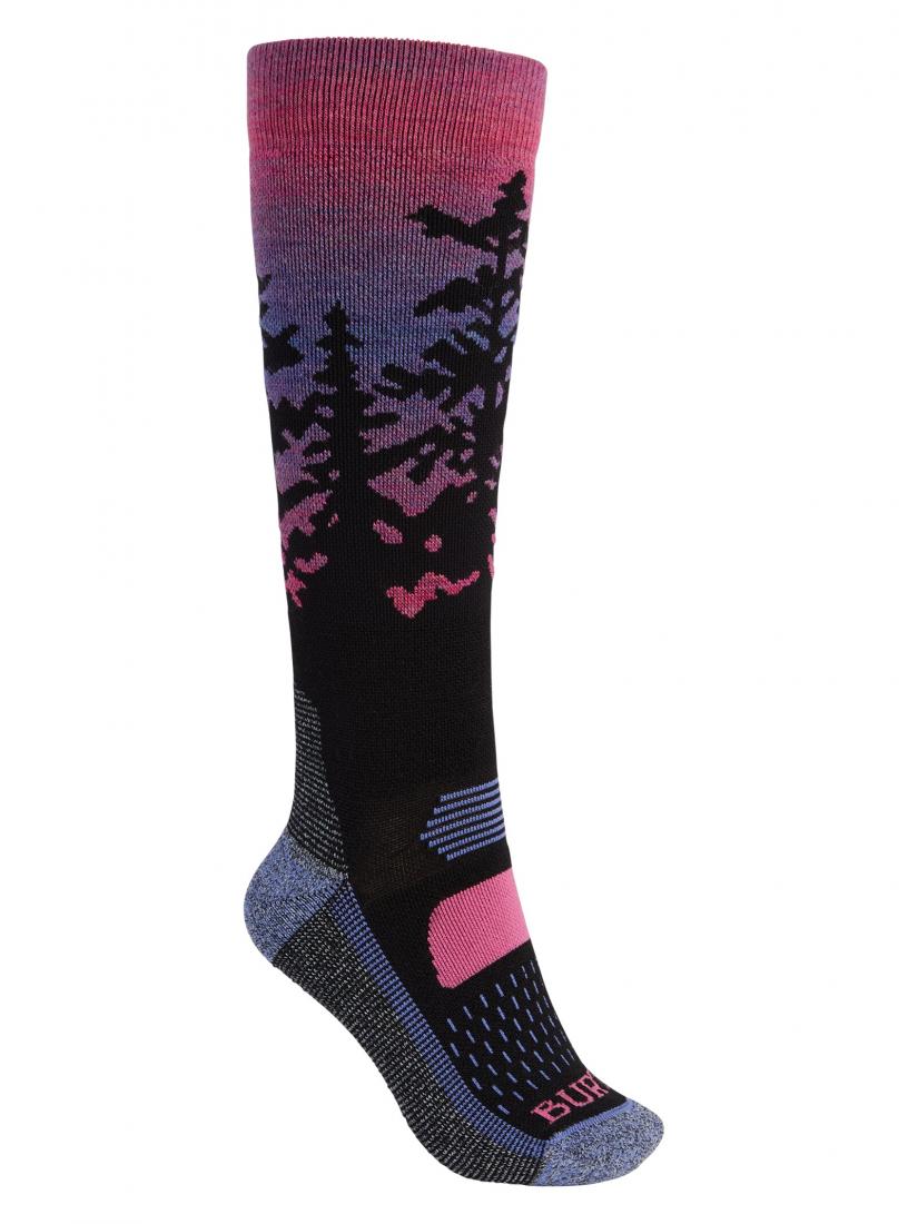 Носки сноубордические Burton Performance Midweight Snowboard Sock Burton, цвет красный, размер M/L - фото 1