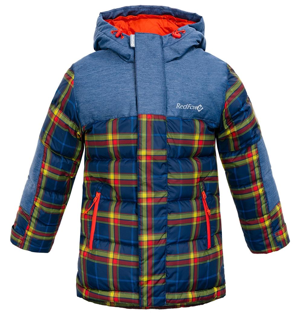 Куртка пуховая Climb Детская Red Fox, цвет темно-синий, размер 122