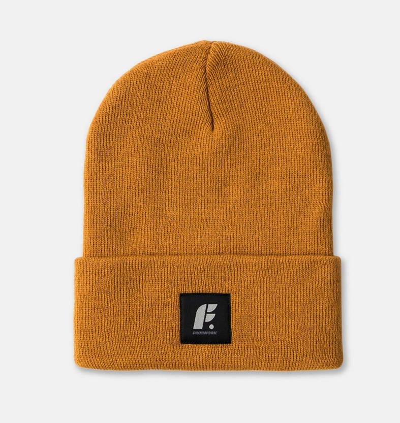 Шапка FOLD BEANIE GNU, цвет золотой, размер One Size