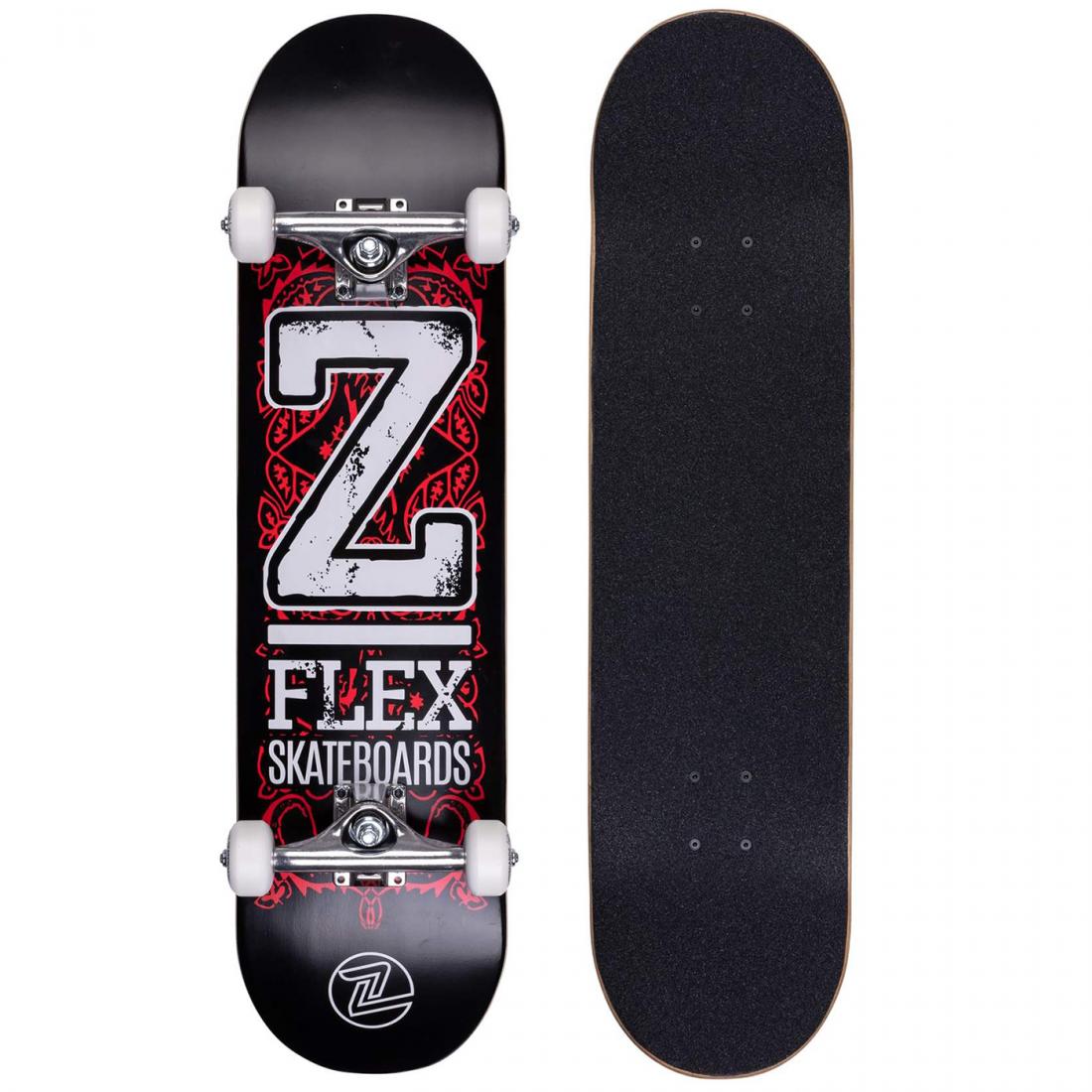 Комплект скейтборд BOLD Z-Flex, цвет черный 1, размер 8 - фото 1