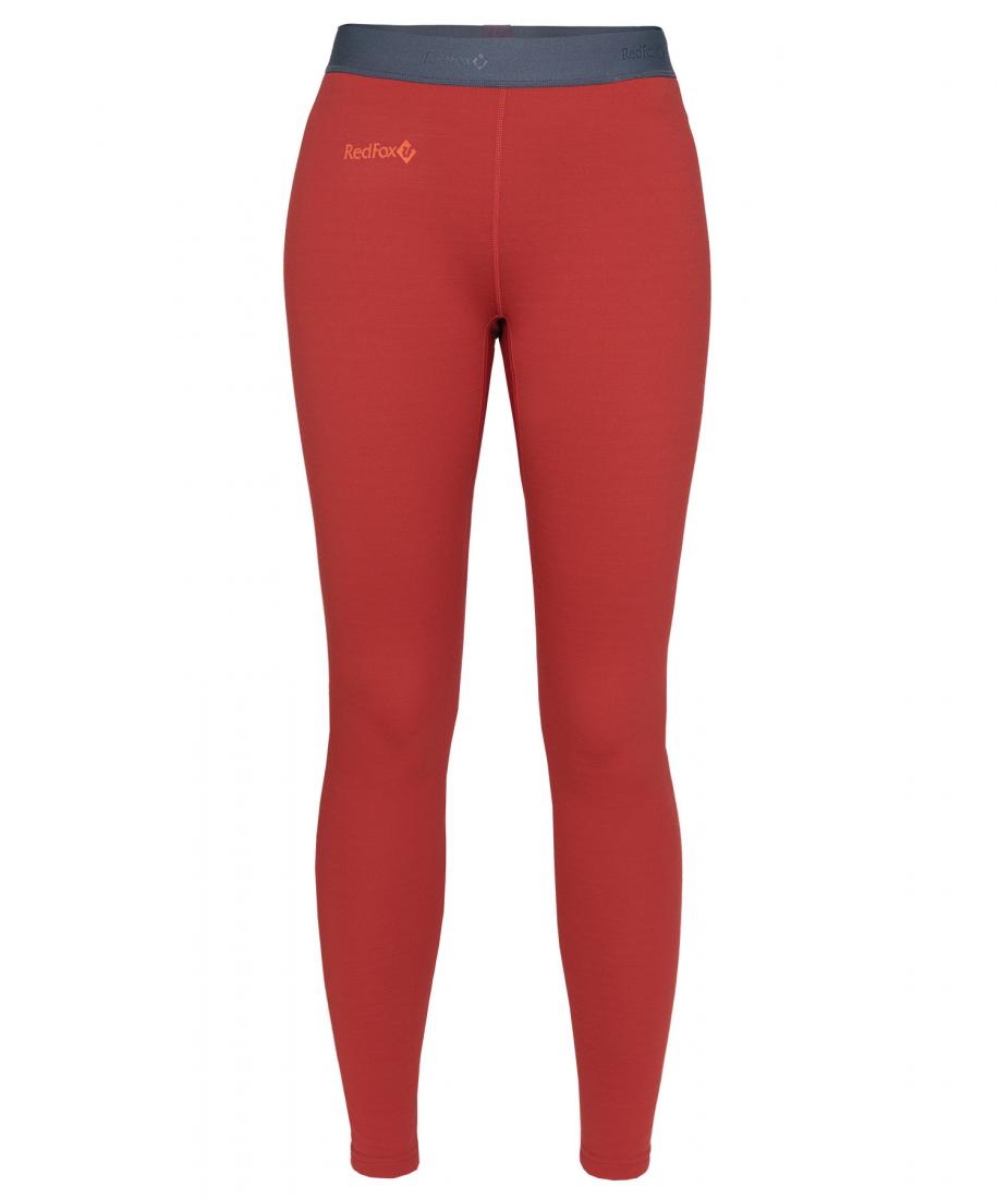 Термобелье брюки Element Merino Женские Red Fox красного цвета