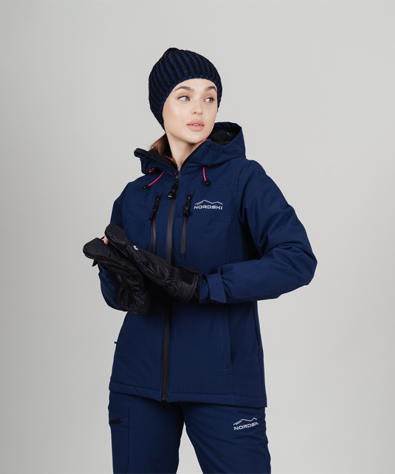 Горнолыжная куртка Nordski Lavin 2.0 Dress Blue W Горнолыжная куртка Nordski Lavin 2.0 Dress Blue W