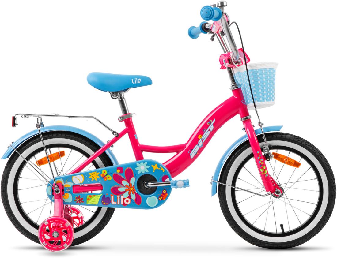

*Велосипед AIST Lilo 16 2024, Розовый, *Велосипед AIST Lilo 16 2024
