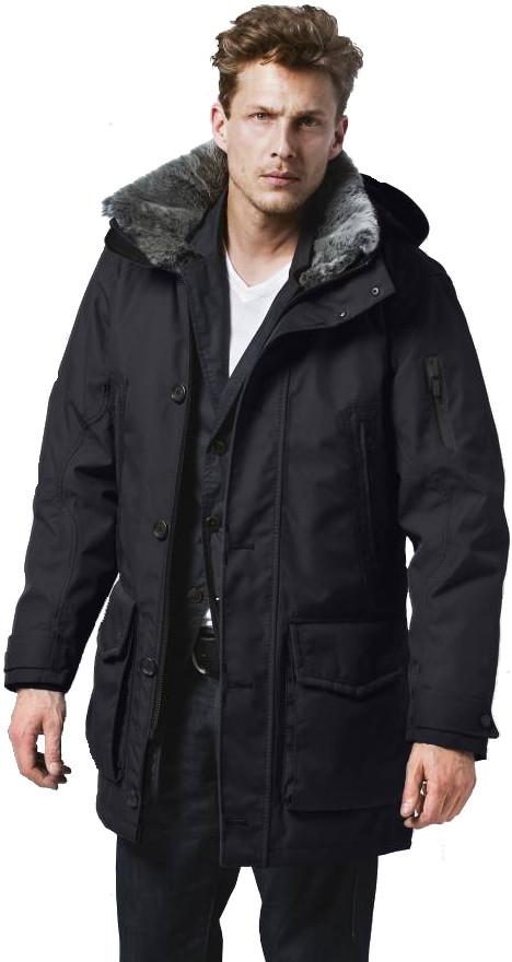 

Куртка утепленная с мехом мужская Explorer II, Синий, Куртка утепленная с мехом мужская Explorer II