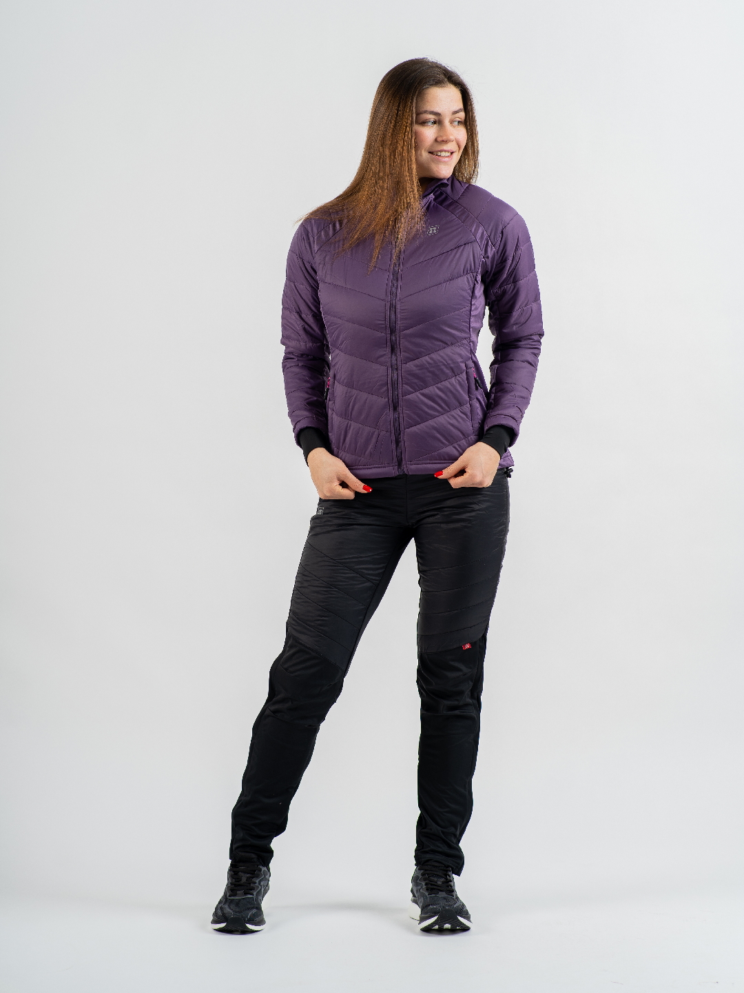 

*Куртка NONAME HYBRID JACKET WARM 24 WOS DK PURPLE, Пурпурный