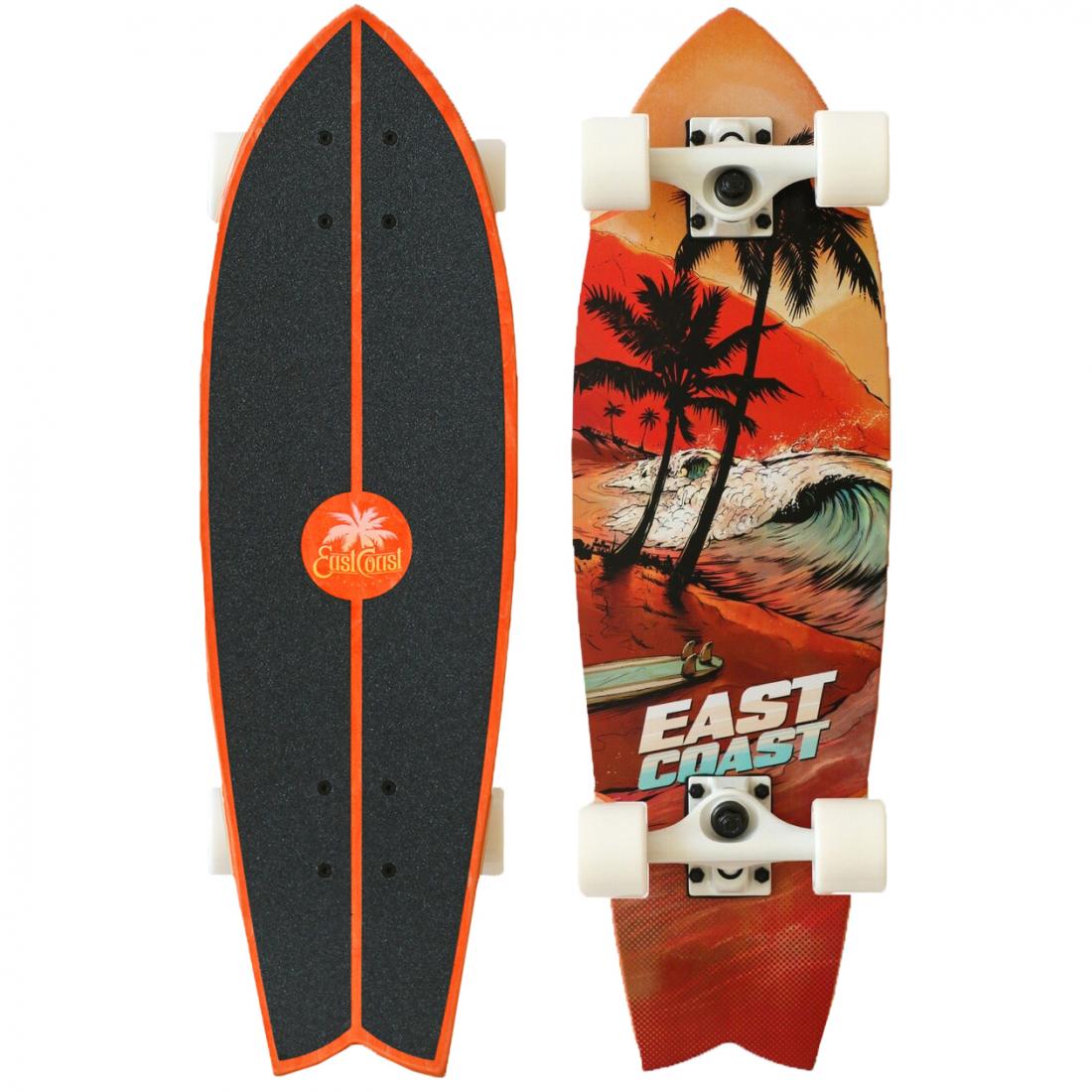 Круизер EASTCOAST SURF PARADISE EastCoast, цвет оранжевый, размер 27×8.25