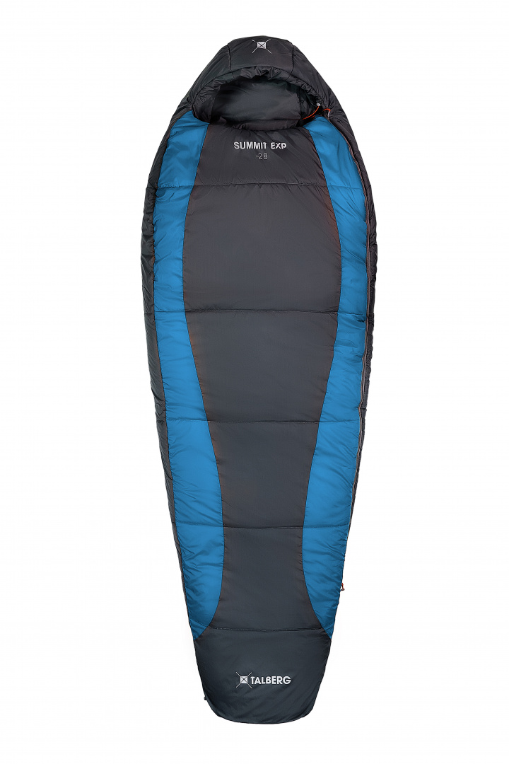 *Спальный мешок SUMMIT EXP -28°C Talberg, цвет т. синий 1