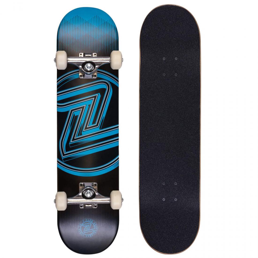 Комплект скейтборд MINI LOGO Z-Flex, цвет синий, размер 7.25