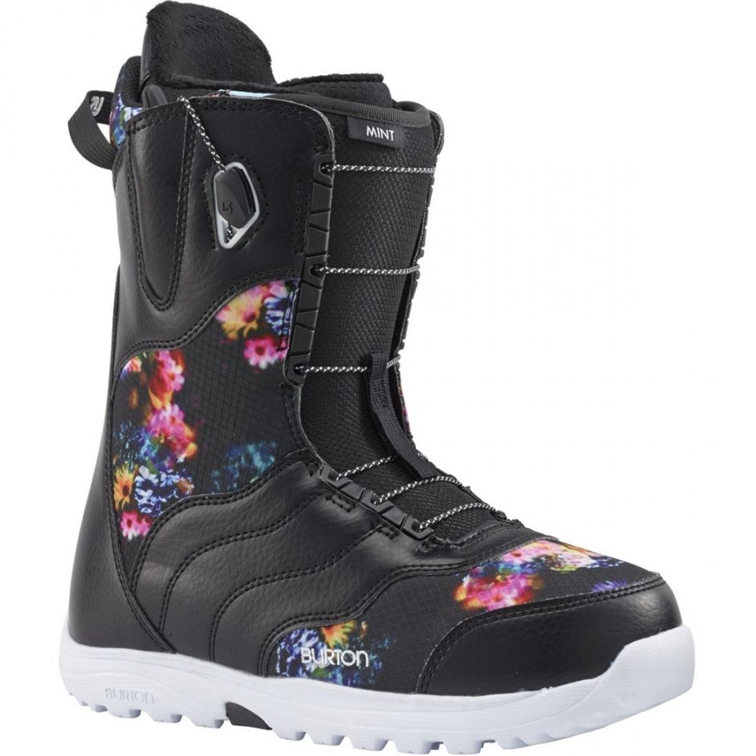 Ботинки сноубордические MINT Burton, цвет черный, размер 5.5 - фото 1