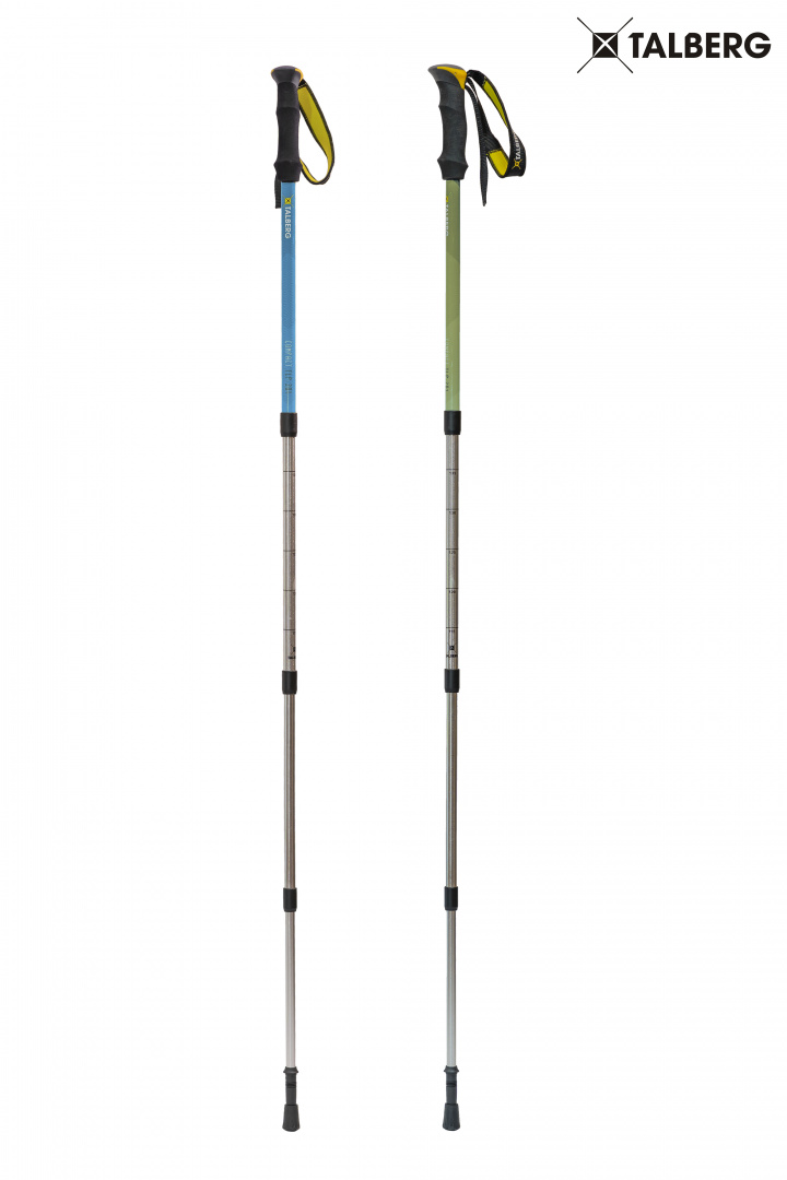 *Палки треккинговые COMPACT POLE Talberg, цвет синий