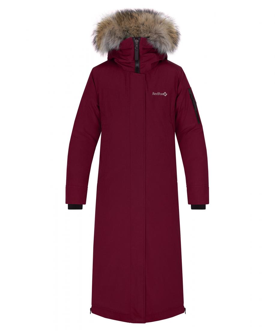 Пальто пуховое Aurora III Женское Red Fox, цвет малиновый, размер XL